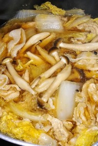 白菜と豚こまの生姜煮☆簡単