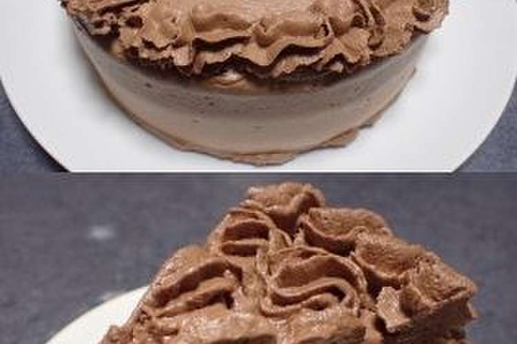 チョコクリームケーキ レシピ 作り方 By Nin クックパッド