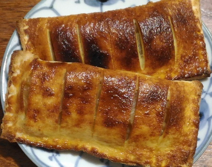簡単！食パンのアップルパイの画像
