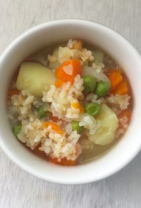 ７日ダイエット☆野菜と玄米のシンプル粥