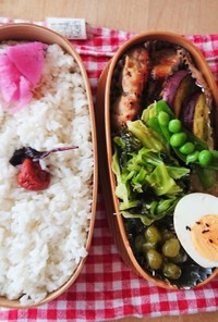 お弁当★レンジで胡麻キャベツナムル★副菜