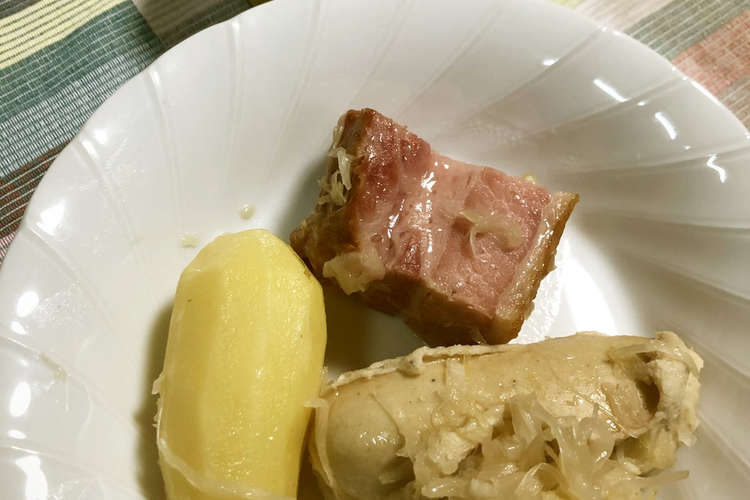 スイス人直伝 鍋ひとつだけシュークルート レシピ 作り方 By ヘルベティカ森本 クックパッド 簡単おいしいみんなのレシピが352万品