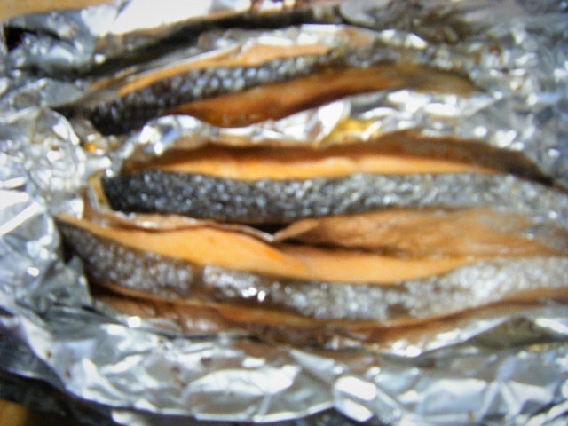 健康法師の　鮭の皮をパリッと焼く方法の画像