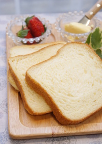 ＨＢで✿Milk食パン