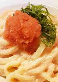 クリーム うどん 明太子