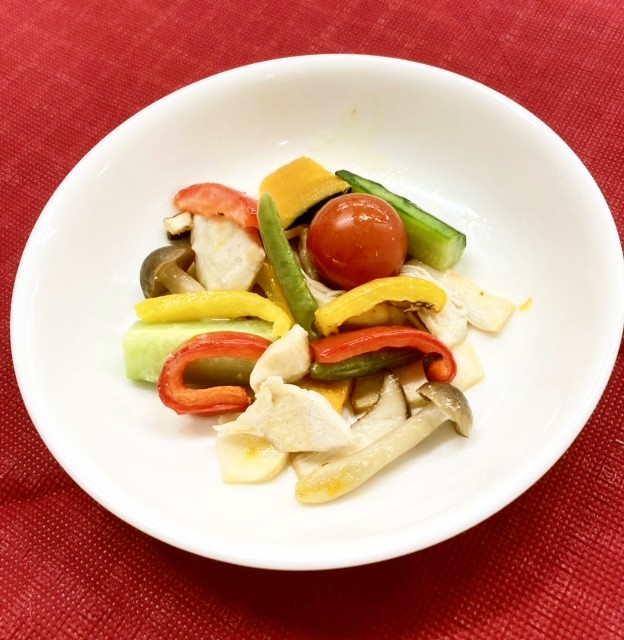 【野菜】焼き野菜のカラフルサラダの画像