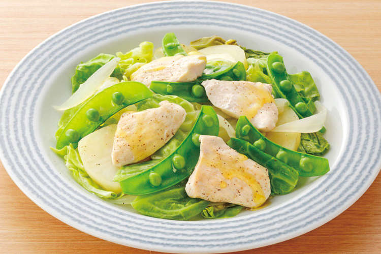 鶏肉と春野菜の蒸し煮 レシピ 作り方 By コープこうべ クックパッド 簡単おいしいみんなのレシピが352万品