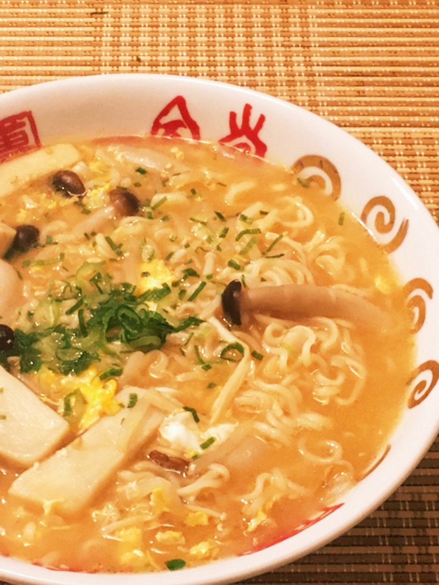 うまかっちゃんアレンジ！ピリ辛中華麺✨の画像