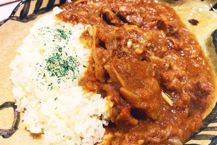少し工夫でプロの味 牛すじスパイスカレー レシピ 作り方 By まよまよぽてと クックパッド 簡単おいしいみんなのレシピが352万品