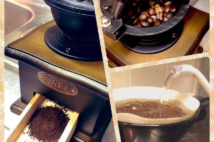 ペーパードリップコーヒーの淹れ方 レシピ 作り方 By Mii Sama クックパッド 簡単おいしいみんなのレシピが351万品