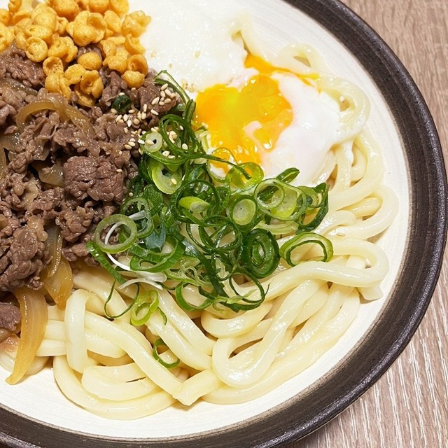 絶品とろ玉肉ぶっかけうどん 丸亀製麺風 レシピ 作り方 By ようじずふぁくとりー クックパッド 簡単おいしいみんなのレシピが352万品