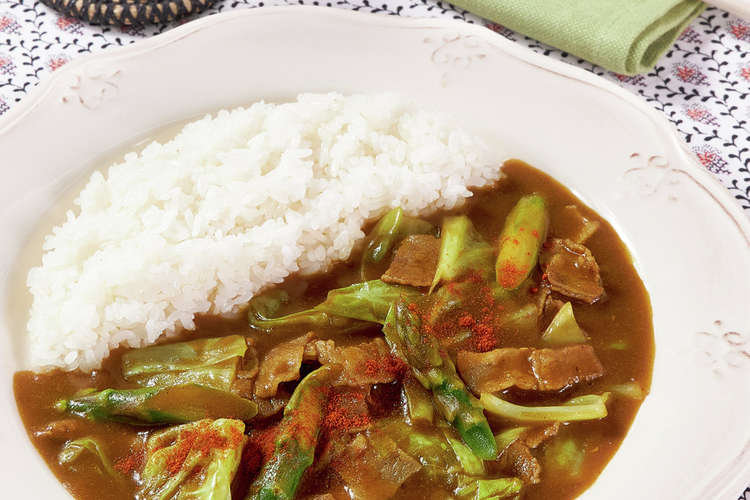 フライパンひとつで 春野菜カレー レシピ 作り方 By エスビー食品 クックパッド 簡単おいしいみんなのレシピが352万品
