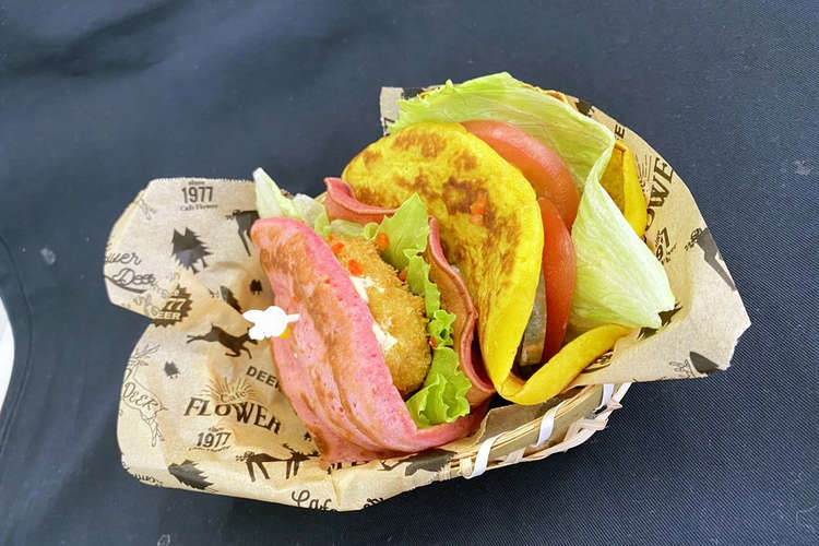 まーさんどー沖縄産ド パンケーキサンド レシピ 作り方 By 沖縄市役所市民健康課 クックパッド 簡単おいしいみんなのレシピが354万品