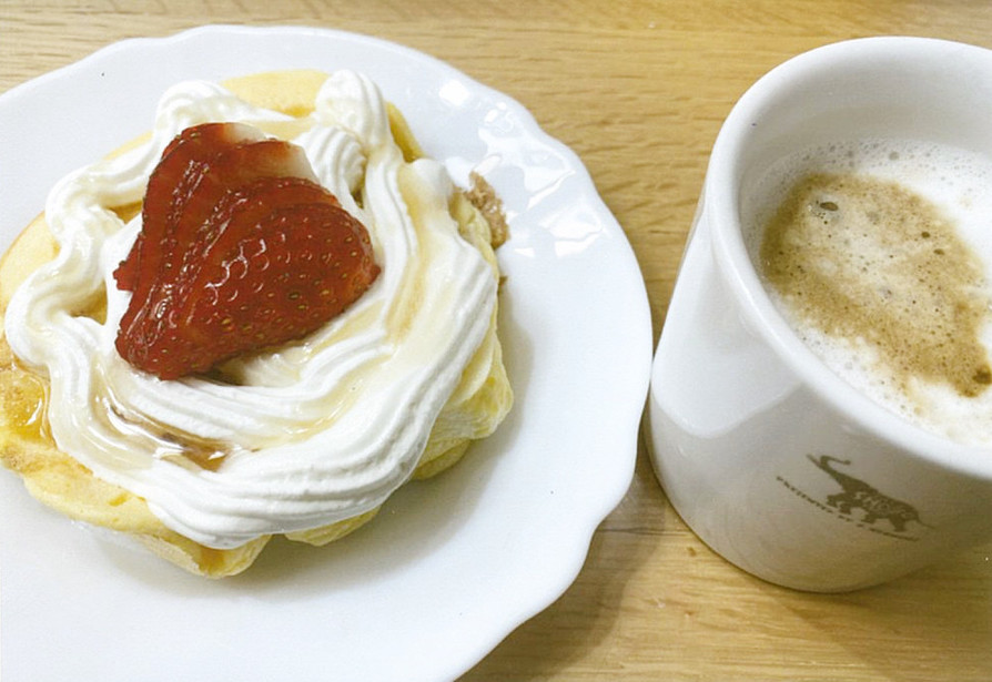 茨城たまごのふわふわパンケーキの画像