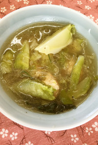 祝蕾（しゅくらい）の鶏団子スープ