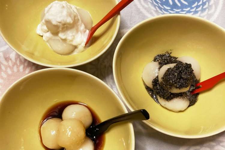 最強の腸活おやつ こんにゃくタピオカ白玉 レシピ 作り方 By レクチンフリー食 クックパッド