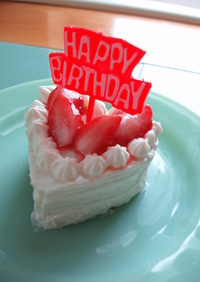【離乳食】１歳のお誕生日ケーキ