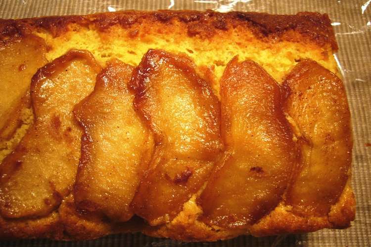 キャラメルりんごのパウンドケーキ レシピ 作り方 By Tibichoco クックパッド 簡単おいしいみんなのレシピが350万品