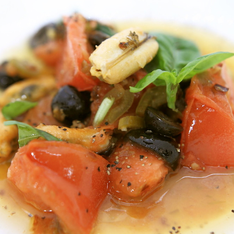 ムール貝のトマトソース蒸し レシピ