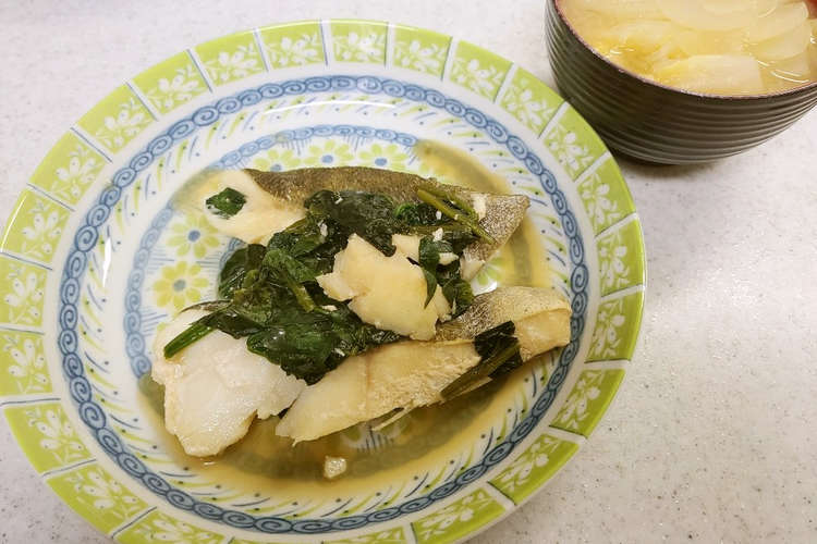 鱈とほうれん草のゆずぽん炒め 白菜味噌汁 レシピ 作り方 By Akicara クックパッド 簡単おいしいみんなのレシピが366万品