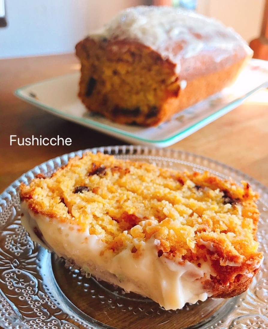 キャロットケーキローフ（クイックブレッド）のレシピ