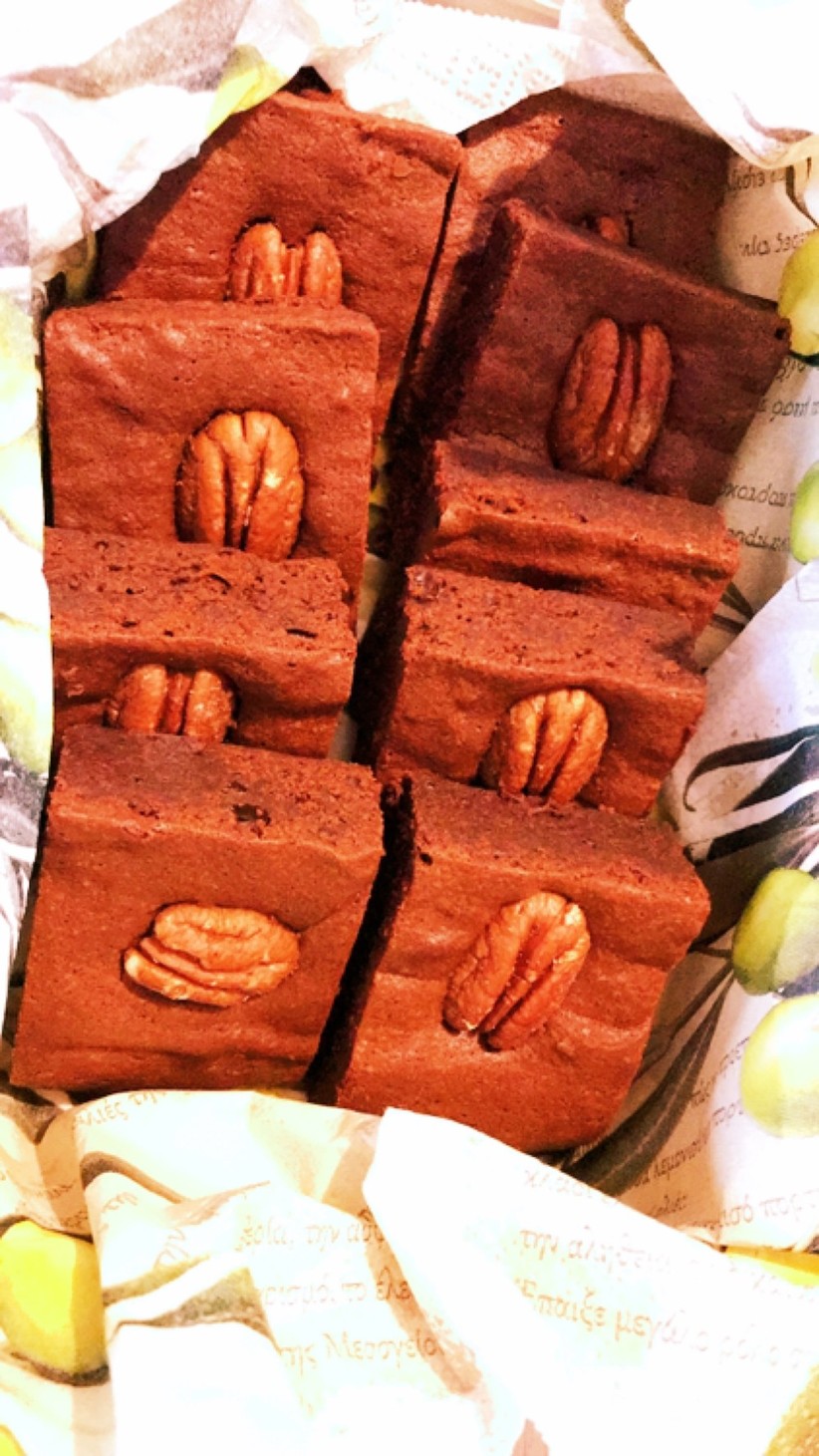 ファッジトッピングブラウニーのレシピ