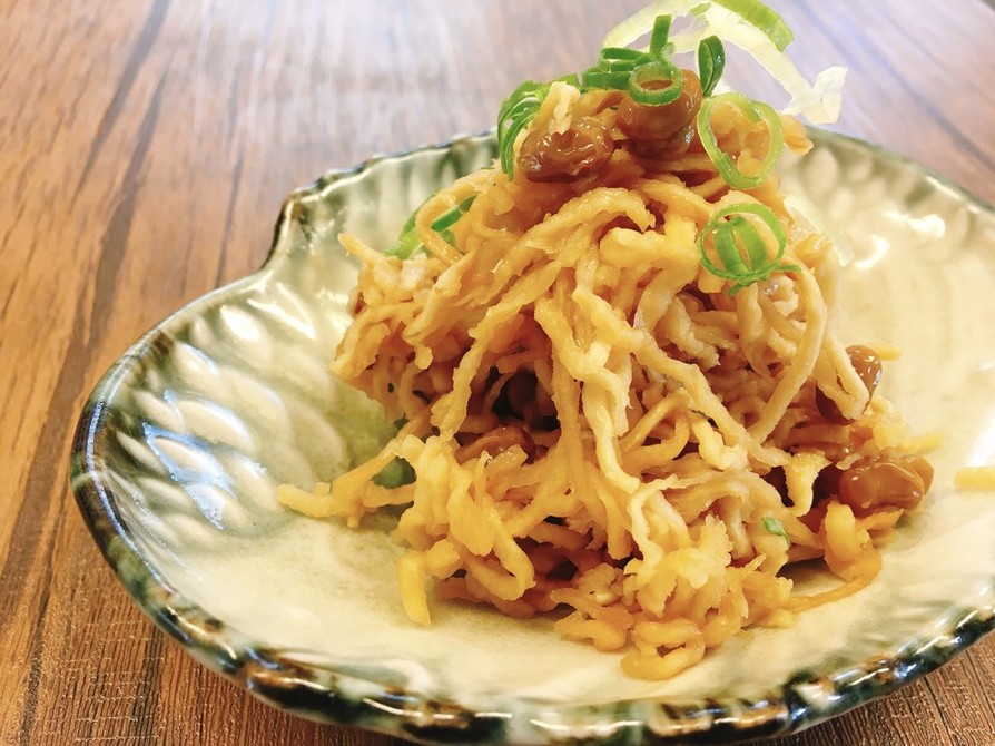 茨城県の郷土料理「そぼろ納豆」の画像