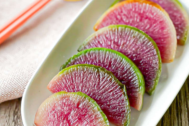 紅芯大根のバターソテー レンジで時短 レシピ 作り方 By Mi Rin クックパッド 簡単おいしいみんなのレシピが371万品