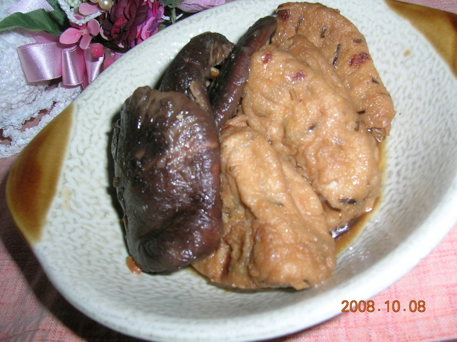 がんもどきと椎茸の煮物の画像