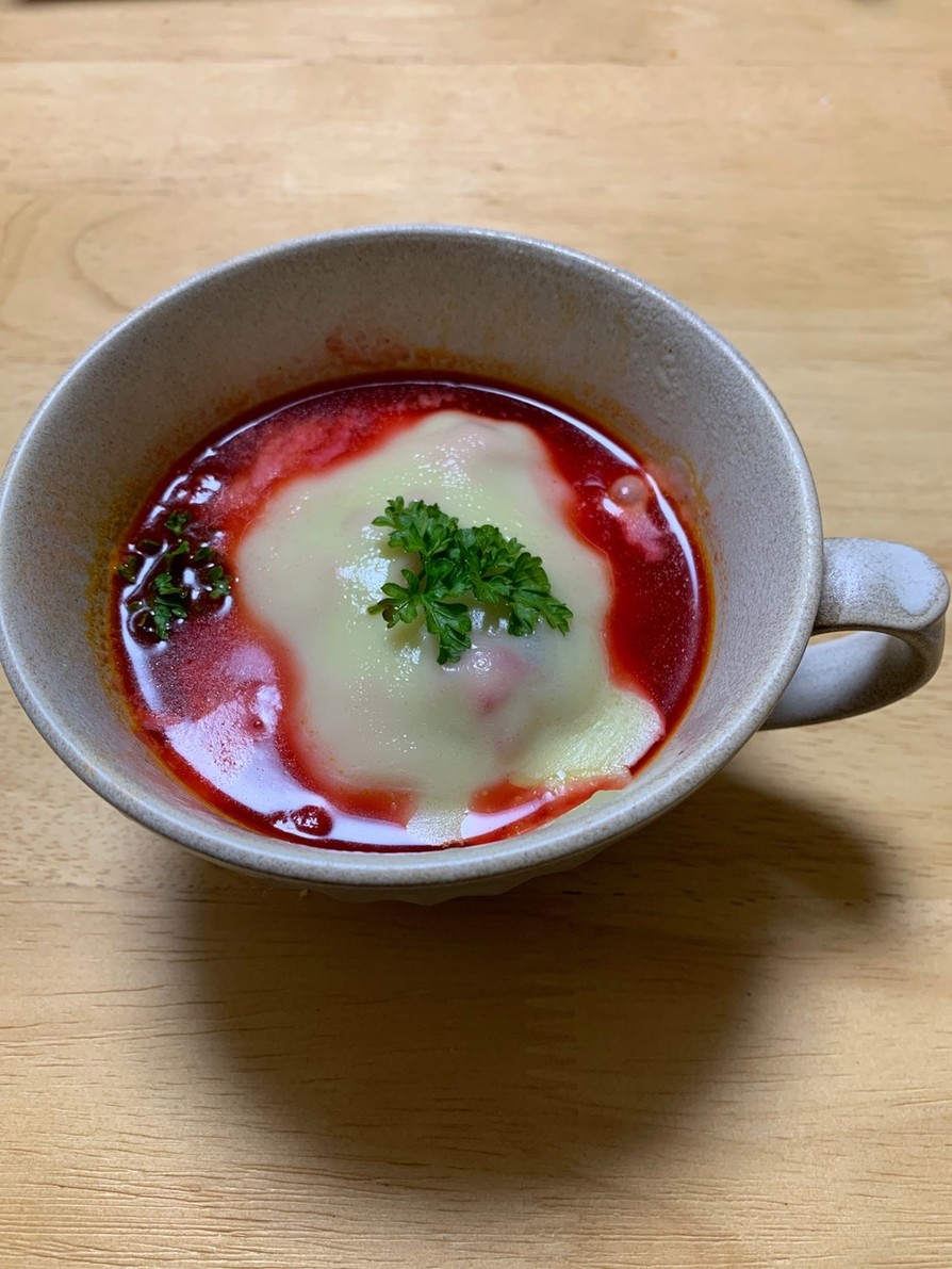 自家製ビーツde野菜スープの画像
