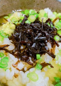みんなが作ってる 塩こんぶ お茶漬けのレシピ クックパッド 簡単おいしいみんなのレシピが346万品