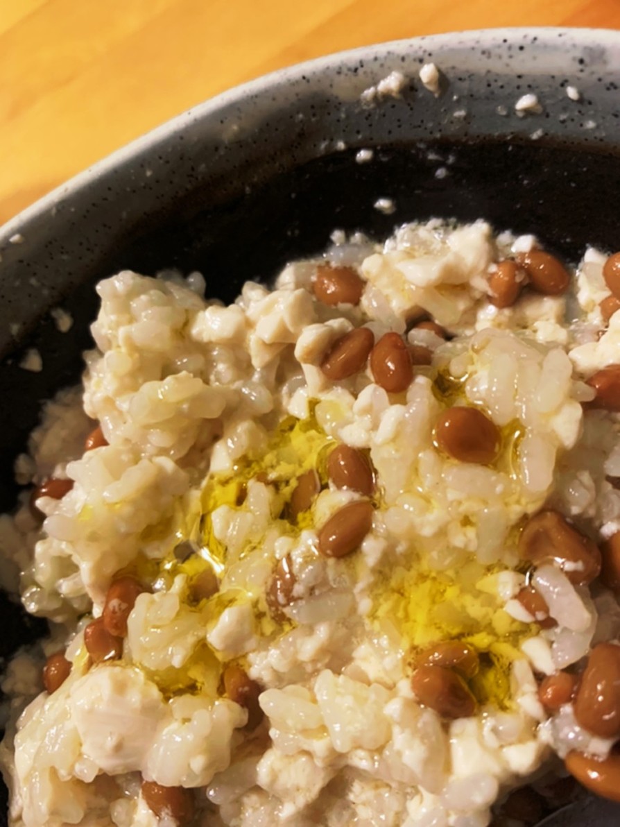 豆腐とオリーブ油で超簡単ダイエット飯の画像