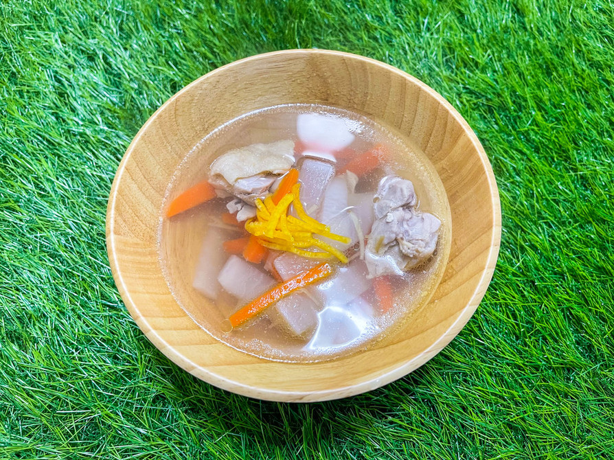 生姜と柚子の温活スープの画像