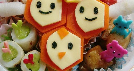 キャラ弁 ミツハニー ポケモン レシピ 作り方 By Good Fortune クックパッド 簡単おいしいみんなのレシピが375万品