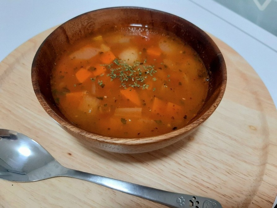 豆なし地中海スープの画像