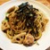 【サバ缶レシピ】蓮根と小松菜のパスタ
