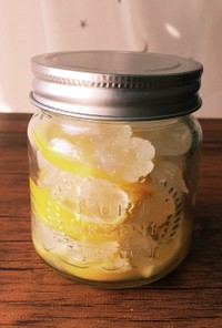 冬の保存食☆レモンシロップ