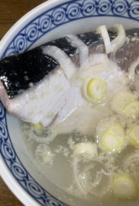 超簡単　白身の魚スープ