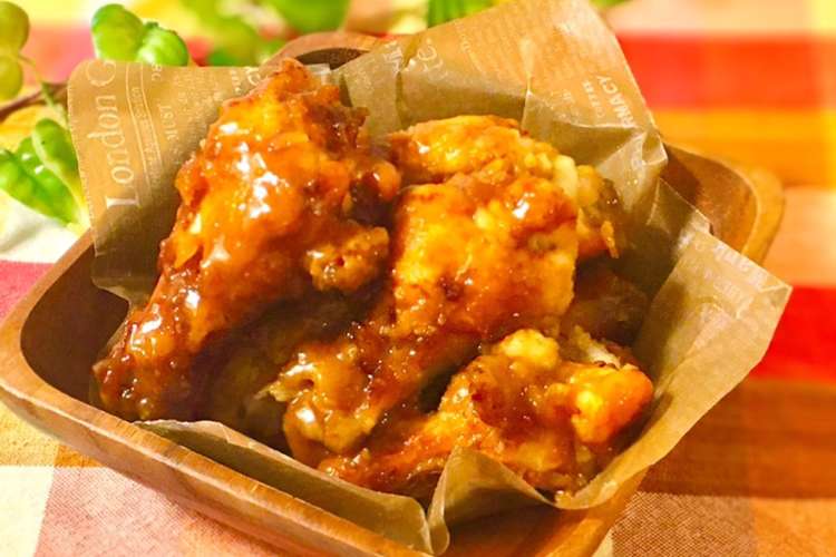 韓国チキン 簡単ハニーバターチキン レシピ 作り方 By 渡部アキ クックパッド 簡単おいしいみんなのレシピが352万品