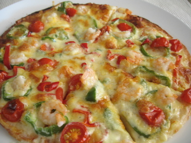 【コストコ】　冷凍ピザでオリジナルピザの写真