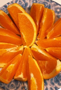 オレンジの盛り合わせ