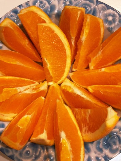 オレンジの盛り合わせの写真