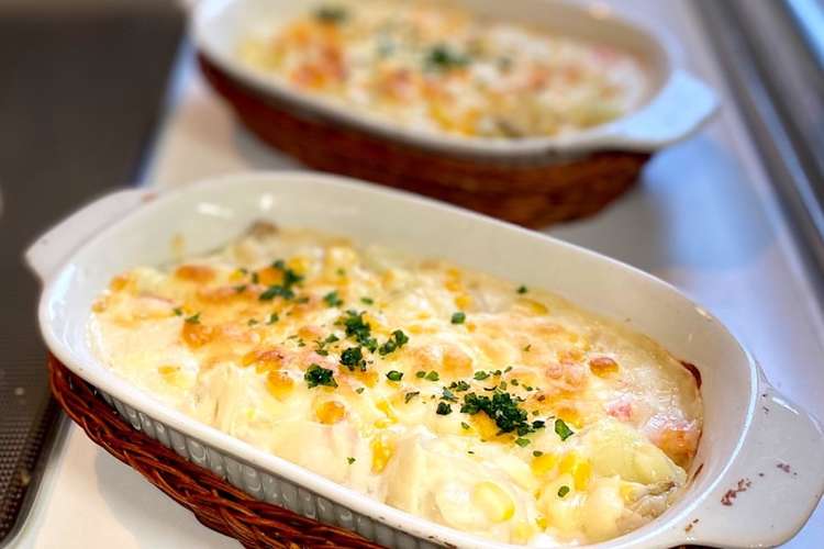 簡単 カニとポテトのグラタン レシピ 作り方 By かっちゃん杉 クックパッド 簡単おいしいみんなのレシピが376万品