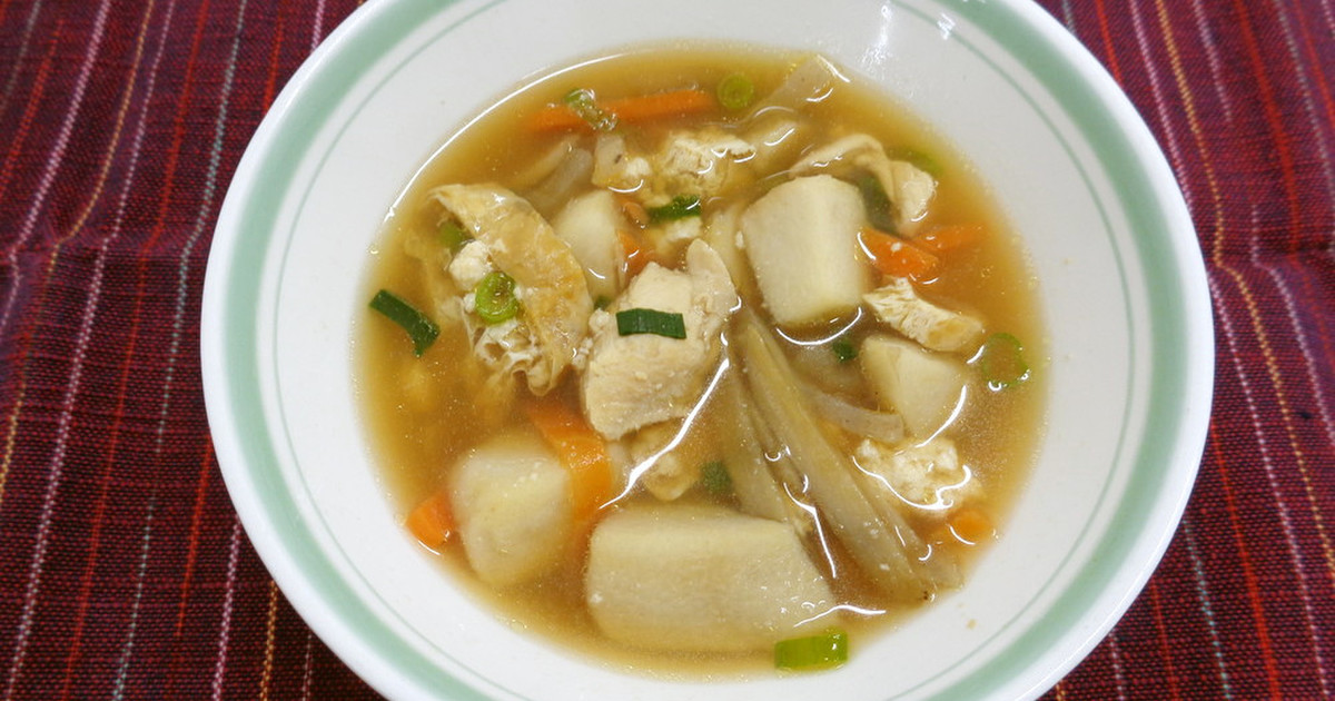 けんちん汁 倉敷市学校給食