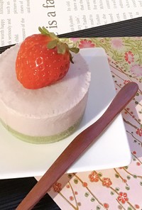 ひな祭り★発酵アイスクリームスピルリナ入