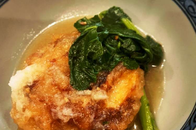 簡単 揚げ物のおろし煮 レシピ 作り方 By ははつゆ クックパッド 簡単おいしいみんなのレシピが359万品