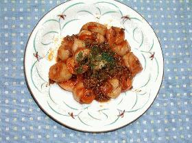 やき扶の中華風ケチャップ炒め