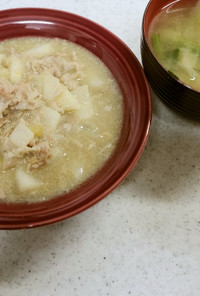 ✨豚肉と白菜とジャガイモのスープ＆味噌汁