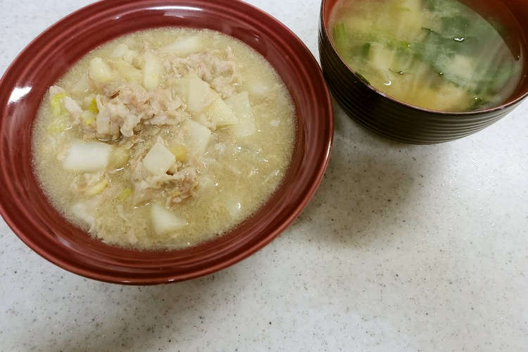 豚肉と白菜とジャガイモのスープ 味噌汁 レシピ 作り方 By Akicara クックパッド 簡単おいしいみんなのレシピが349万品