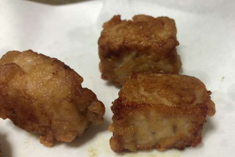 マグロの唐揚げ レシピ 作り方 By オレフォンキッチン クックパッド 簡単おいしいみんなのレシピが365万品